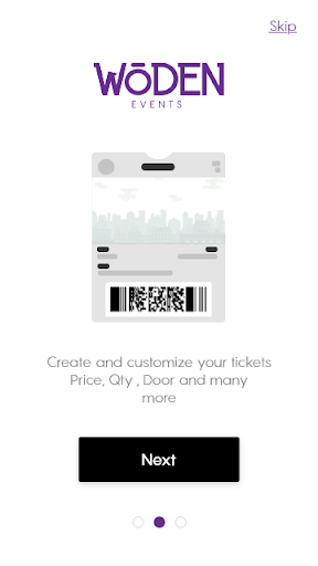 Woden Check-In Screen 3