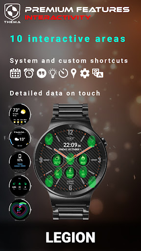 Legion Watch Face Screen 3