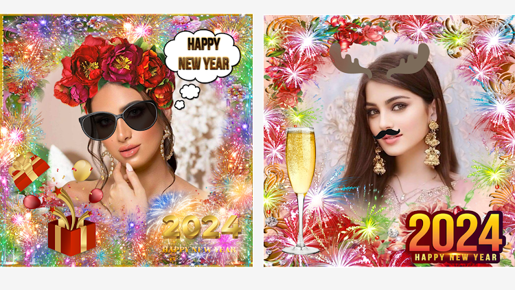New year photo frame 2024 - 1.8 - (Android)