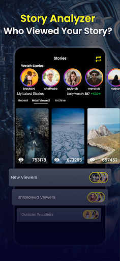 Reports AI: Followers Tracker Screen 3