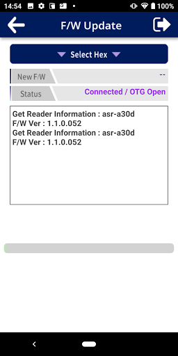 AsFWUpdater Screen 2