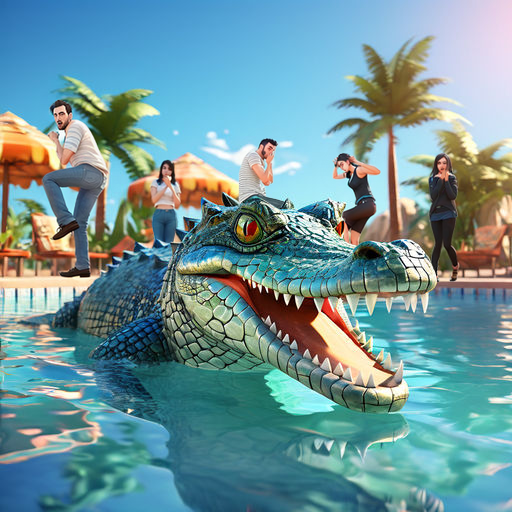 Hungry Crocodile 2 Shark Games  Icon