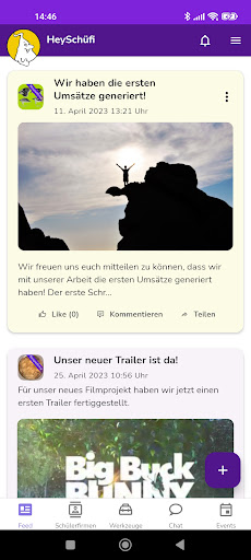 Android application HeySchüfi screenshort