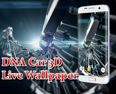 ДНК автомобиля 3D живые обои