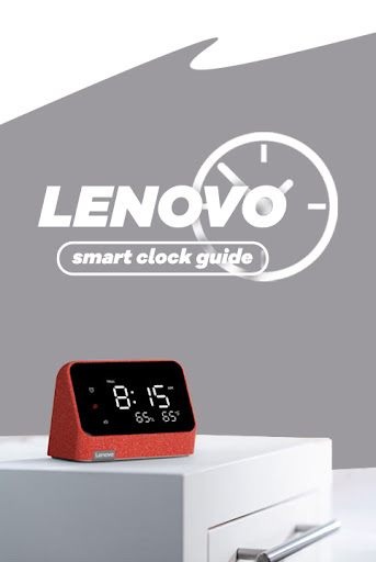Lenovo Smart Clock Guide App Screen 3