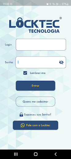 Android application Portaria Locktec screenshort