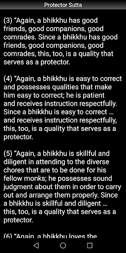 Protector Sutta - Buddhism Screen 3