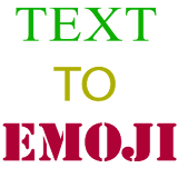 Text to Emoji icon