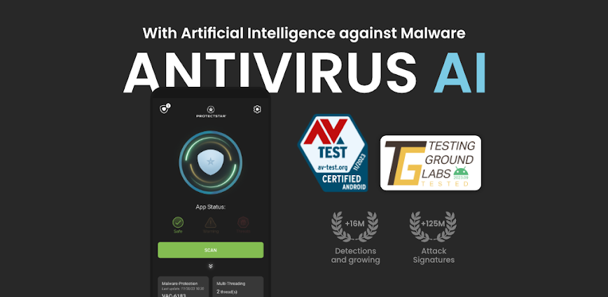 Background Antivirus AI Spyware Security 