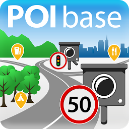 Значок приложения "POIbase speed cameras warner"
