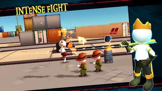 Captura de Pantalla 2 Stickman's Ghost Fight android