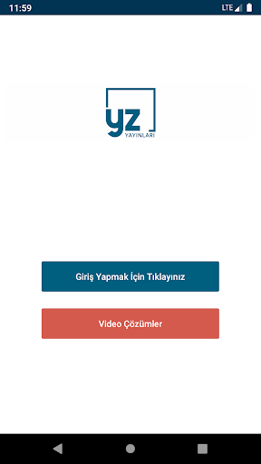 Android application YZ Yayınları screenshort