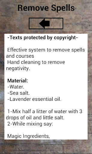 Protection Spells Screen 3