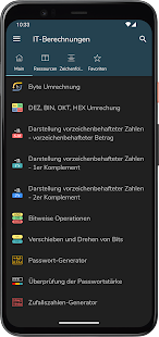 IT-Berechnungen Screenshot