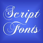 Cover Image of 下载 Script Fonts for Android  APK