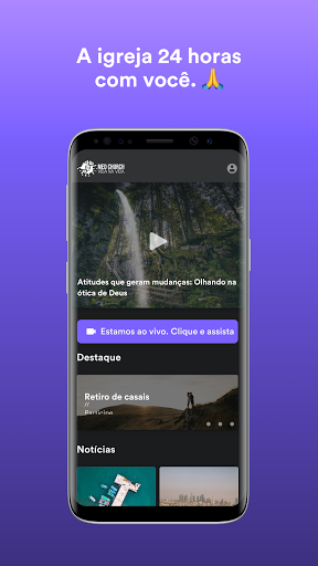 Android application MED Church screenshort