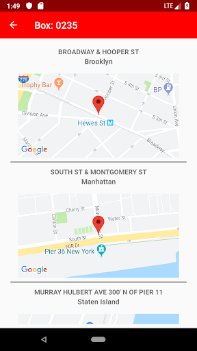 Android application NYCFireBox - FDNY screenshort