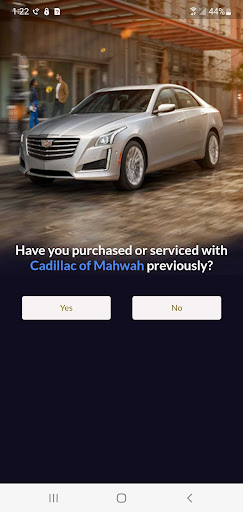 Android application Cadillac of Mahwah DealerApp screenshort