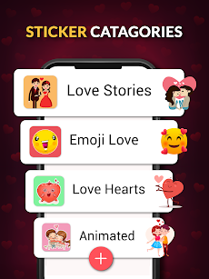 私のステッカーアプリ：愛のステッカーのおすすめ画像3