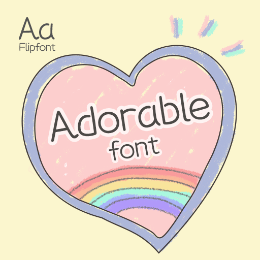 Get AaAdorable™ Latin Flipfont for Android Aso Report