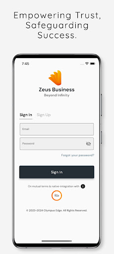Zeus Business Screen 2