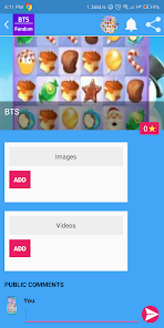 Screenshot 3 Fandom BTS - Chat - Games - Vi android