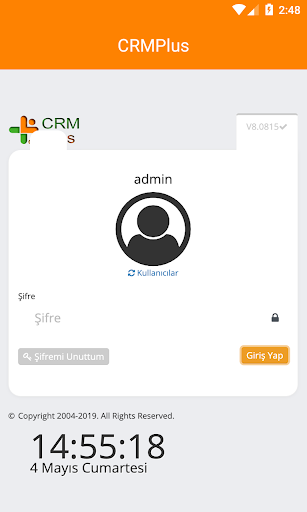 CRMPlus Screen 2