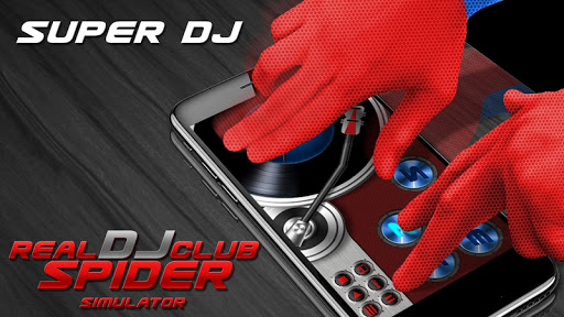 Android application Real Dj Club Spider Simulator screenshort