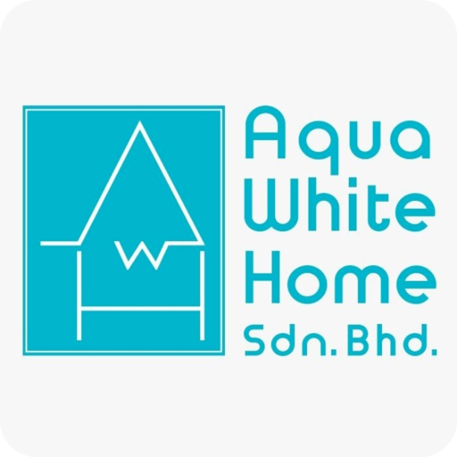 Aqua White Home logo