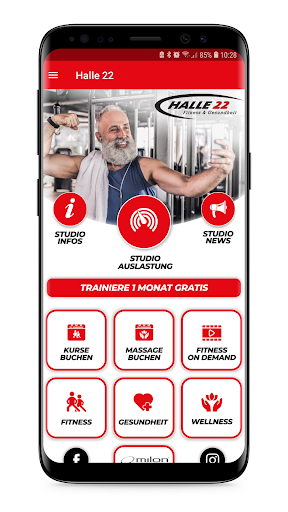 Android application Halle 22 screenshort