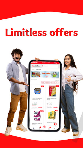 Android application Aloha Shopping screenshort