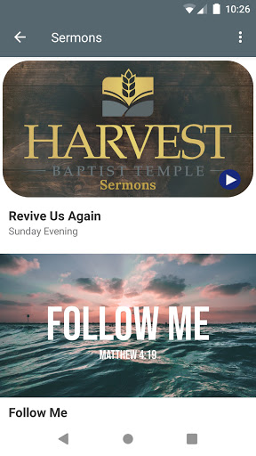 Harvest Baptist Temple Screen 2