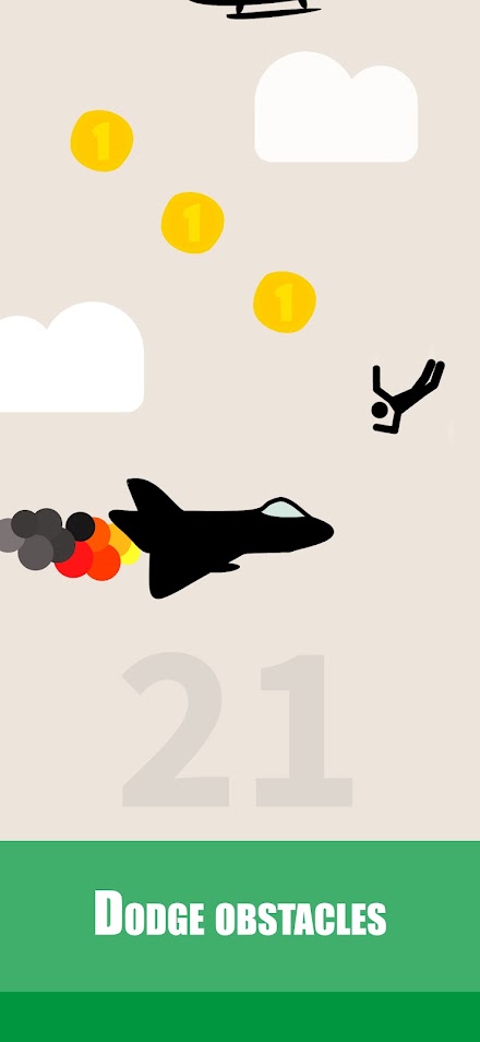 Falling Stickman Screen 2