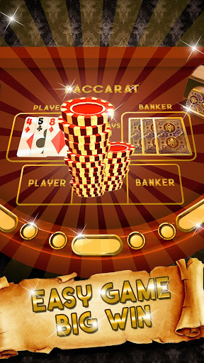 Android application Vegas Baccarat! - Online Bacca screenshort