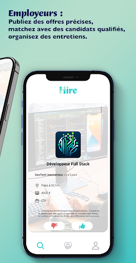 Hire - Recherche demploi Screen 3