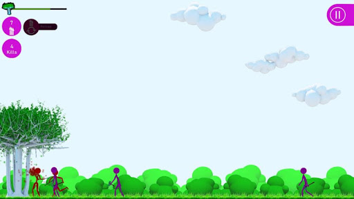 Stickman Defend The Tree TD Screen 2