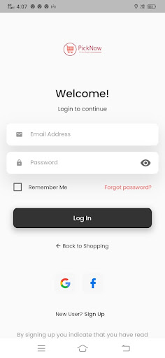 Pick Now Screen 3