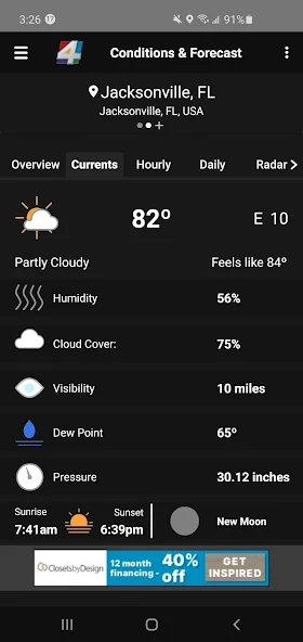 News4JAX Weather Authority Monitor Shots 3