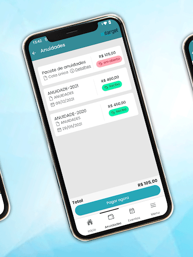 Itarget App V4 Screen 2