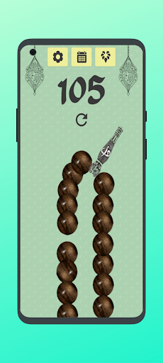 Android application Tasbeeh Counter screenshort