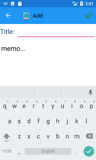 notepad - easy simple nice Screen 2