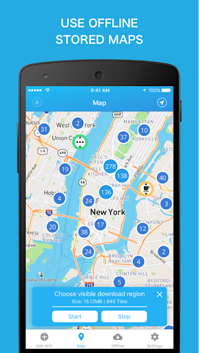 WiFi Finder - WiFi Map Screen 3