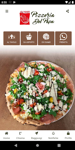 Pizzeria del Papa Screen 2