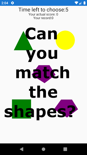 Pairshapes Screen 3