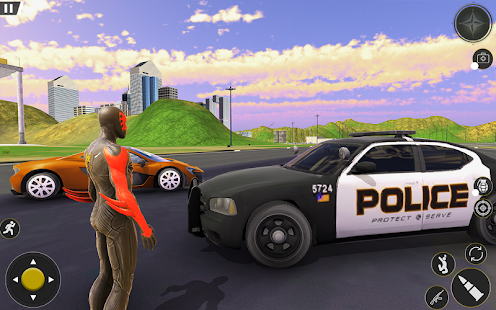 Spider Rope Hero Gangster: Crime City Simulator 3D screenshots 12