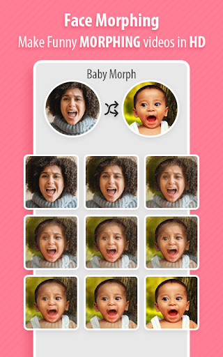 Screenshot of Face Morphing Blender - Video