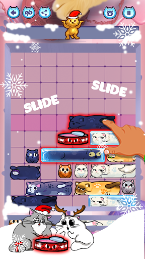Slide Puzzle: Train Brain by solving cat challenge  screenshots 6