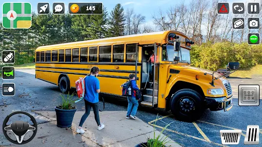 American School Bus Simulator