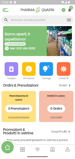 Android application Pharma Quarta screenshort