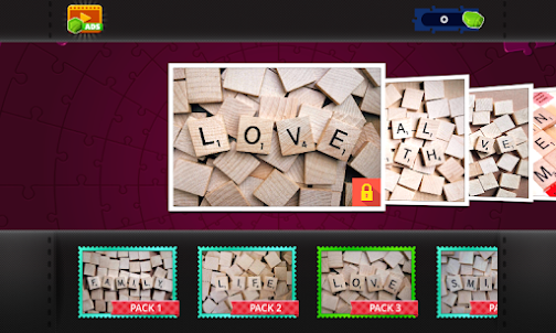 Scrabble Jigsaw - Puzzle Games